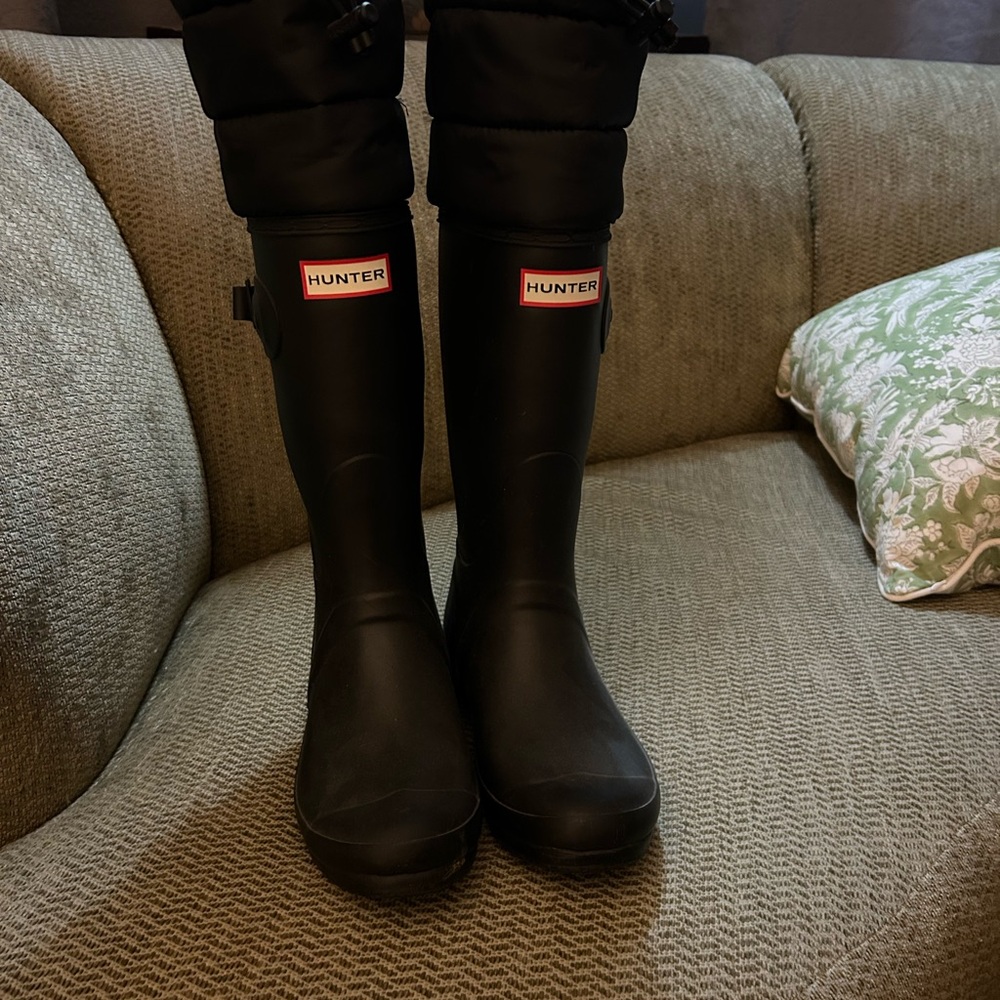 Hunter Classic Black Waterproof Boots